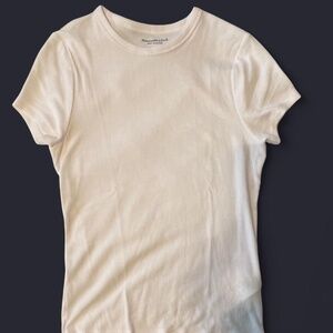 Abercrombie essentials ribbed t-shirt